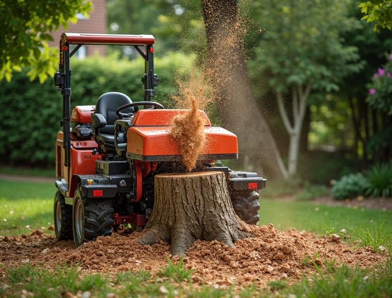 Dessouchage et rognage de souches à Grenoble et en Isère